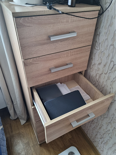 Комод Вента-87 ясень светлый фото покупателя 12